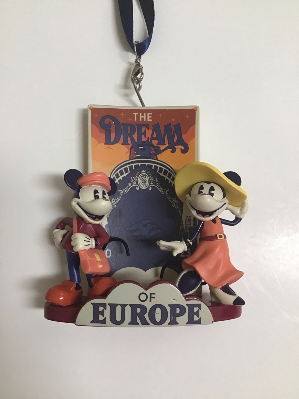 Disney Cruise Line Christmas Ornament 2023 The DREAM of Europe Ship Mickey NEW